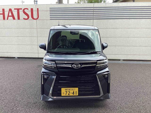 タントカスタムＸインパネシフト　プッシュスタートスイッチ　電子カードキー　電動パーキングブレーキ　アルミホイール　衝突軽減ブレーキ　車線逸脱防止　両側パワースライドドア　ＡＢＳ（鹿児島県）の中古車