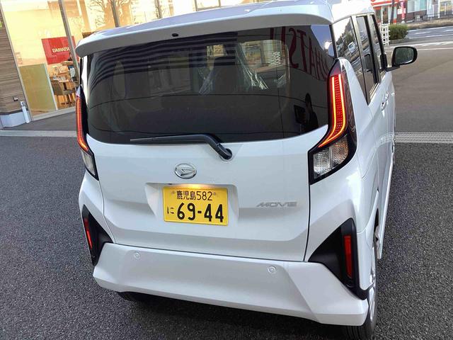 ムーヴGインパネシフト プッシュスタートスイッチ 電子カードキー 衝突被害軽減ブレーキ オートエアコン アルミホイール 電動パーキングブレーキ(鹿児島県)の中古車