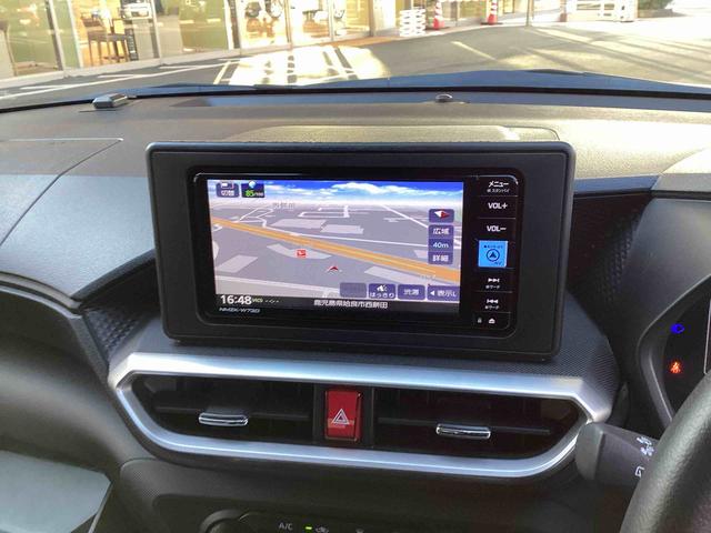 ロッキープレミアムGカーナビ オートマチックハイビーム キーフリーシステム アルミホイール ABS プリクラッシュセーフティー レーンキープ(鹿児島県)の中古車