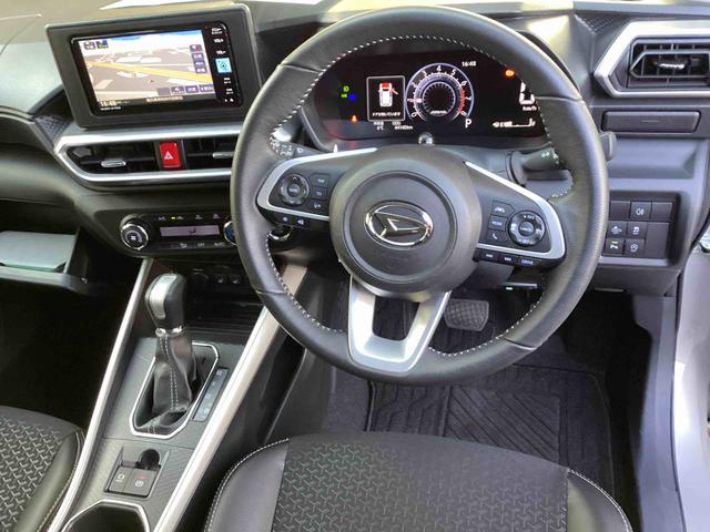 ロッキープレミアムGカーナビ オートマチックハイビーム キーフリーシステム アルミホイール ABS プリクラッシュセーフティー レーンキープ(鹿児島県)の中古車