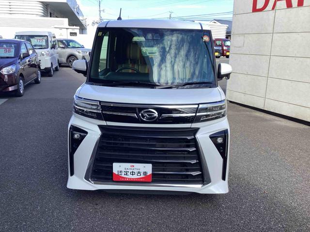 タントカスタムRSタ−ボ インパネシフト プッシュスタートスイッチ 電子カードキー 電動パーキングブレーキ 衝突軽減ブレーキシステム 車線逸脱 アルミホイール(鹿児島県)の中古車