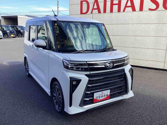 タントカスタムRSタ−ボ インパネシフト プッシュスタートスイッチ 電子カードキー 電動パーキングブレーキ 衝突軽減ブレーキシステム 車線逸脱 アルミホイール(鹿児島県)の中古車