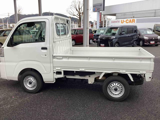 ハイゼットトラックスタンダード　農用スペシャル５ＭＴ車　切り替え４ＷＤ　ブレーキサポート　車線逸脱警報装置　オートハイビーム　ＡＢＳ　ダブルエアバッグ　パワーステアリング（鹿児島県）の中古車