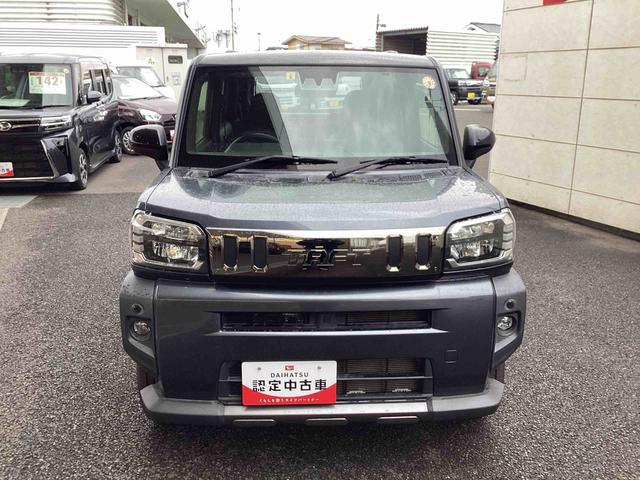 タフトＧターボ　クロムベンチャーターボ車　インパネシフト　プッシュスタートスイッチ　電子カードキー　パノラマガラスルーフ　衝突軽減ブレーキサポート　レーンアシスト　ＡＢＳ　アルミホイール（鹿児島県）の中古車