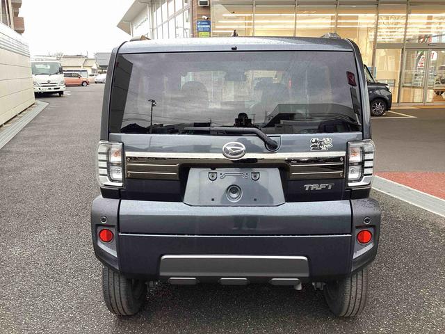 タフトＧターボ　クロムベンチャーターボ車　インパネシフト　プッシュスタートスイッチ　電子カードキー　パノラマガラスルーフ　衝突軽減ブレーキサポート　レーンアシスト　ＡＢＳ　アルミホイール（鹿児島県）の中古車