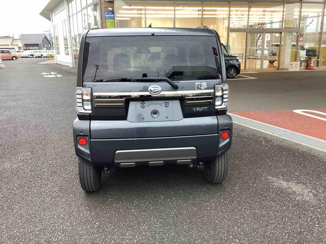 タフトＧターボ　クロムベンチャーターボ車　インパネシフト　プッシュスタートスイッチ　電子カードキー　パノラマガラスルーフ　衝突軽減ブレーキサポート　レーンアシスト　ＡＢＳ　アルミホイール（鹿児島県）の中古車