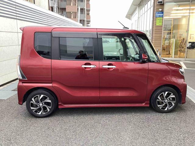 タントカスタムＸインパネシフト　プッシュスタートスイッチ　電子カードキー　ＡＴハイビーム　ＡＢＳ付　アルミホイール　両側パワースライドドア（鹿児島県）の中古車