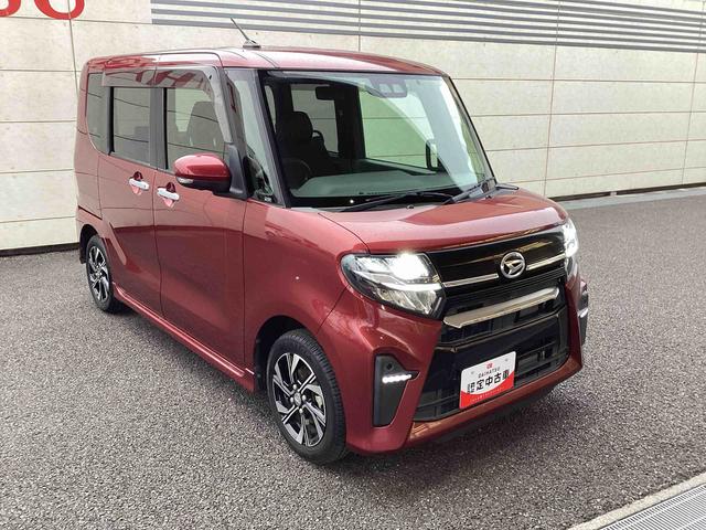 タントカスタムＸインパネシフト　プッシュスタートスイッチ　電子カードキー　ＡＴハイビーム　ＡＢＳ付　アルミホイール　両側パワースライドドア（鹿児島県）の中古車