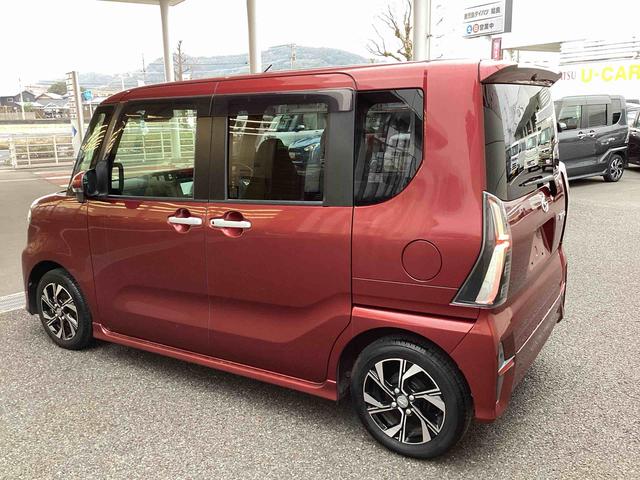 タントカスタムＸインパネシフト　プッシュスタートスイッチ　電子カードキー　ＡＴハイビーム　ＡＢＳ付　アルミホイール　両側パワースライドドア（鹿児島県）の中古車