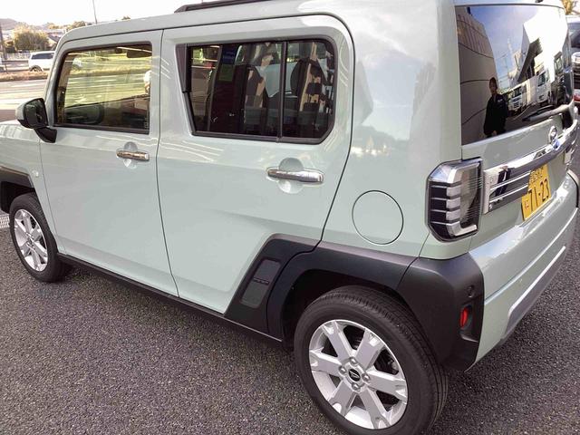 タフトＧ　クロムベンチャーインパネシフト　プッシュスタートスイッチ　電子カードキー　シートヒーター　カーナビ　車線逸脱警報装置　ガラスルーフ　ＡＴハイビーム　アルミホイール　ＡＢＳ（鹿児島県）の中古車