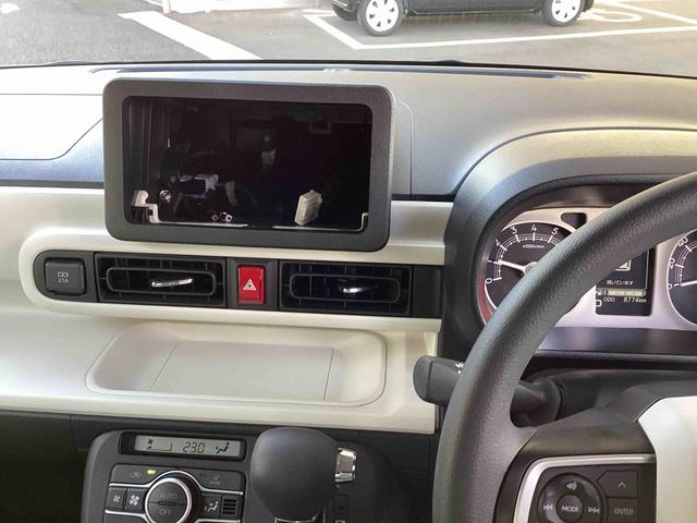 ムーヴキャンバスストライプスＧインパネシフト　プッシュスタートスイッチ　電子カードキー　電動パーキングブレーキ　両側パワースライドドア　前後誤発進抑制　車線逸脱警告　オートハイビーム　ＡＢＳ（鹿児島県）の中古車