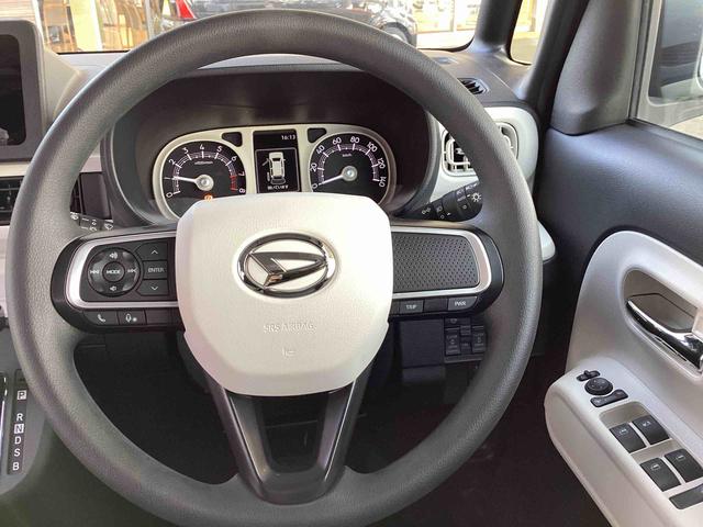 ムーヴキャンバスストライプスＧインパネシフト　プッシュスタートスイッチ　電子カードキー　電動パーキングブレーキ　両側パワースライドドア　前後誤発進抑制　車線逸脱警告　オートハイビーム　ＡＢＳ（鹿児島県）の中古車