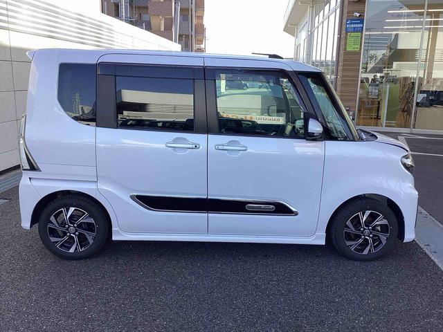 タントカスタムＸスタイルセレクションインパネシフト　プッシュスタートスイッチ　電子カードキー　電動スライドドア　カーナビ　衝突回避支援システム　アルミホイール　車線逸脱警報装置　ハイビームアシスト　ＡＢＳ（鹿児島県）の中古車