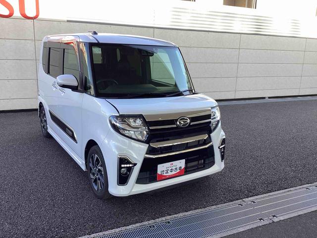 タントカスタムＸスタイルセレクションインパネシフト　プッシュスタートスイッチ　電子カードキー　電動スライドドア　カーナビ　衝突回避支援システム　アルミホイール　車線逸脱警報装置　ハイビームアシスト　ＡＢＳ（鹿児島県）の中古車