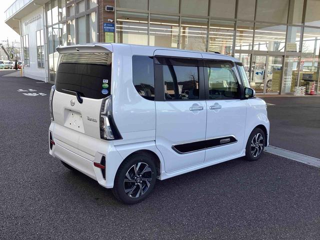 タントカスタムＸスタイルセレクションインパネシフト　プッシュスタートスイッチ　電子カードキー　電動スライドドア　カーナビ　衝突回避支援システム　アルミホイール　車線逸脱警報装置　ハイビームアシスト　ＡＢＳ（鹿児島県）の中古車