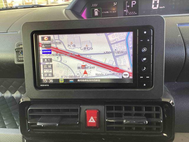 タントカスタムＸスタイルセレクションインパネシフト　プッシュスタートスイッチ　電子カードキー　電動スライドドア　カーナビ　衝突回避支援システム　アルミホイール　車線逸脱警報装置　ハイビームアシスト　ＡＢＳ（鹿児島県）の中古車