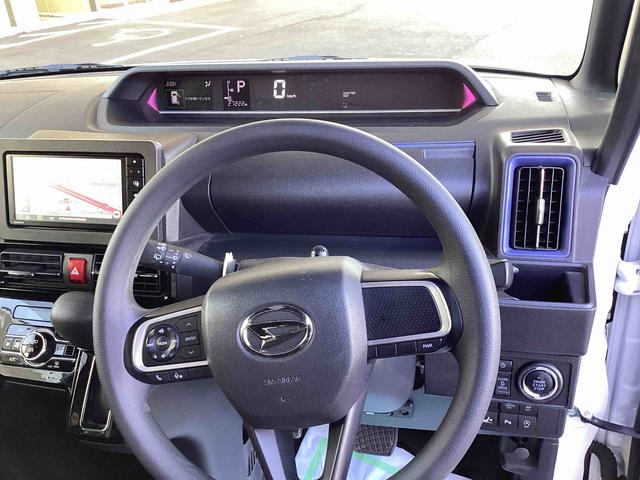 タントカスタムＸスタイルセレクションインパネシフト　プッシュスタートスイッチ　電子カードキー　電動スライドドア　カーナビ　衝突回避支援システム　アルミホイール　車線逸脱警報装置　ハイビームアシスト　ＡＢＳ（鹿児島県）の中古車