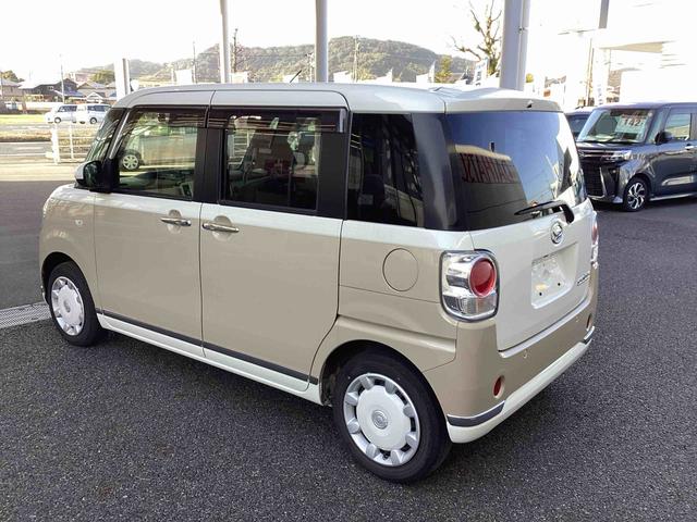 ムーヴキャンバスＧブラックアクセントＶＳ　ＳＡIIIインパネシフト　プッシュスタートスイッチ　電子カードキー　両側電動スライドドア　カーナビ　レーンキープアシスト　ＡＢＳ　衝突被害軽減システム（鹿児島県）の中古車