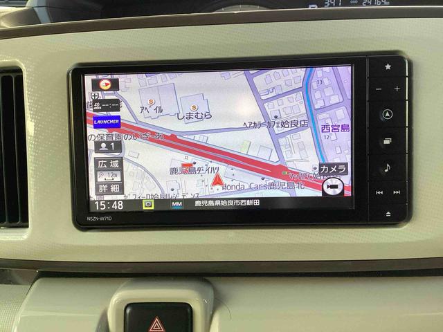 ムーヴキャンバスＧブラックアクセントＶＳ　ＳＡIIIインパネシフト　プッシュスタートスイッチ　電子カードキー　両側電動スライドドア　カーナビ　レーンキープアシスト　ＡＢＳ　衝突被害軽減システム（鹿児島県）の中古車