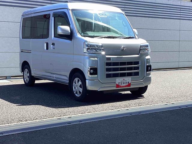 ハイゼットカーゴクルーズインパネシフト　プッシュスタートスイッチ　電子カードキー　ブレーキサポート付　オートハイビーム　ＡＢＳ　車線逸脱防止　衝突被害軽減システム（鹿児島県）の中古車