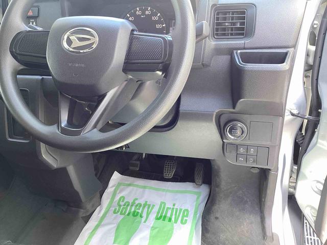 ハイゼットカーゴクルーズインパネシフト　プッシュスタートスイッチ　電子カードキー　ブレーキサポート付　オートハイビーム　ＡＢＳ　車線逸脱防止　衝突被害軽減システム（鹿児島県）の中古車