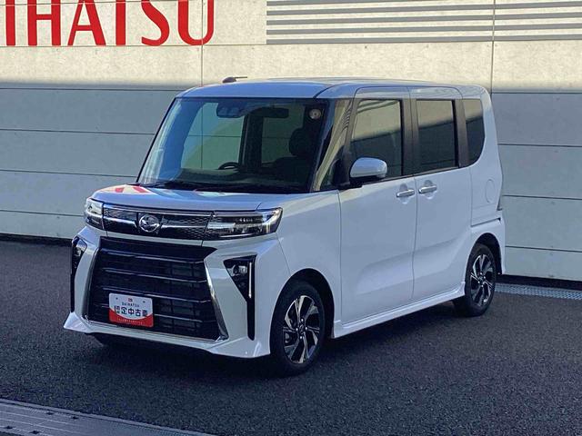 タントカスタムＸインパネシフト　プッシュスタートスイッチ　電子カードキー　電動パーキングブレーキ　両側電動スライドドア　レーンキープアシスト　オートマチックハイビーム　ＡＢＳ　アルミホイール（鹿児島県）の中古車