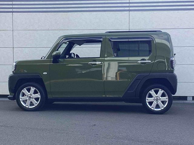 タフトＧターボ　クロムベンチャー４ＷＤ　ターボ車　インパネシフト　プッシュスタートスイッチ　電子カードキー　電動パーキングブレーキ　カーナビ　アルミホイール　ガラスサンルーフ（鹿児島県）の中古車