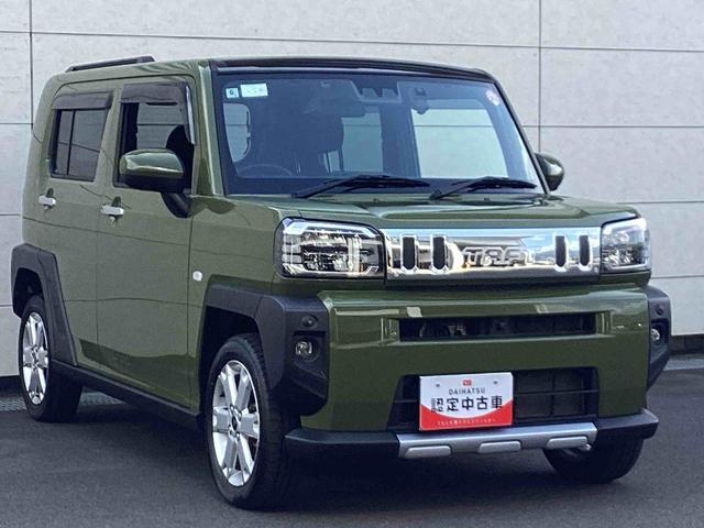 タフトＧターボ　クロムベンチャー４ＷＤ　ターボ車　インパネシフト　プッシュスタートスイッチ　電子カードキー　電動パーキングブレーキ　カーナビ　アルミホイール　ガラスサンルーフ（鹿児島県）の中古車