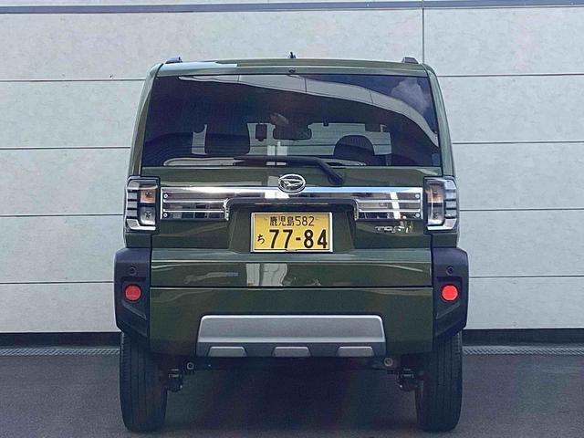 タフトＧターボ　クロムベンチャー４ＷＤ　ターボ車　インパネシフト　プッシュスタートスイッチ　電子カードキー　電動パーキングブレーキ　カーナビ　アルミホイール　ガラスサンルーフ（鹿児島県）の中古車