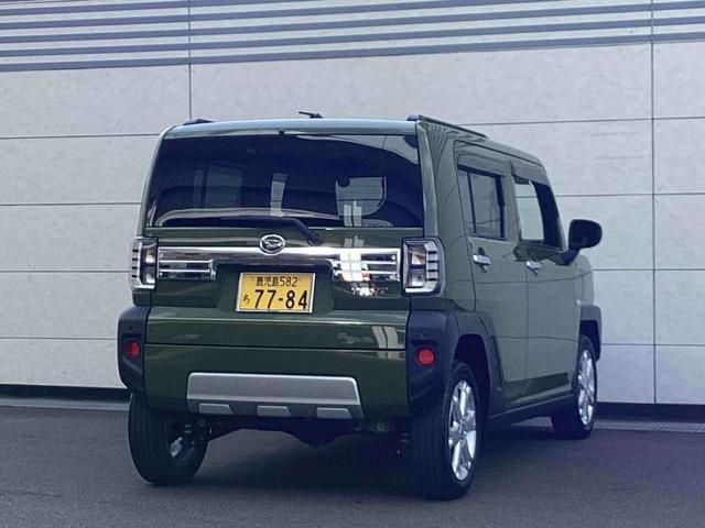 タフトＧターボ　クロムベンチャー４ＷＤ　ターボ車　インパネシフト　プッシュスタートスイッチ　電子カードキー　電動パーキングブレーキ　カーナビ　アルミホイール　ガラスサンルーフ（鹿児島県）の中古車