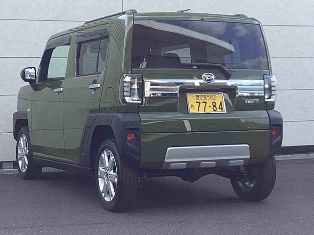 タフトＧターボ　クロムベンチャー４ＷＤ　ターボ車　インパネシフト　プッシュスタートスイッチ　電子カードキー　電動パーキングブレーキ　カーナビ　アルミホイール　ガラスサンルーフ（鹿児島県）の中古車