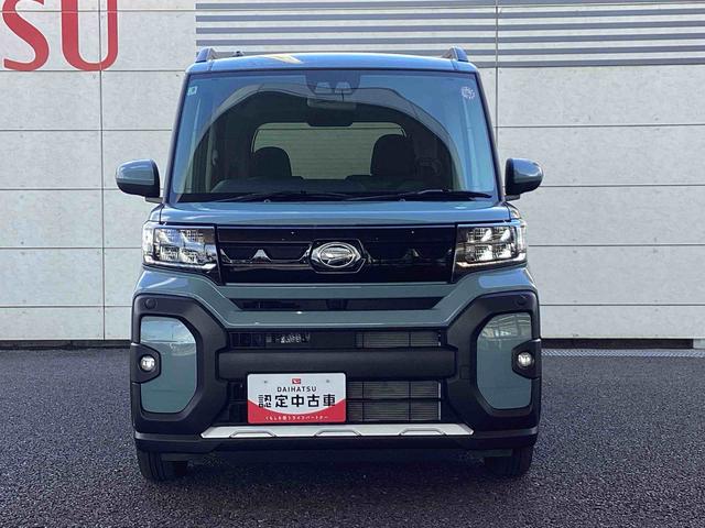 タントファンクロスインパネシフト　プッシュスタートスイッチ　電子カードキー　電動パーキングブレーキ　ディスプレイオーディオ　左右パワースライドドア　誤発進抑制機能　レーンキープアシスト　ＡＢＳ　アルミホイール（鹿児島県）の中古車