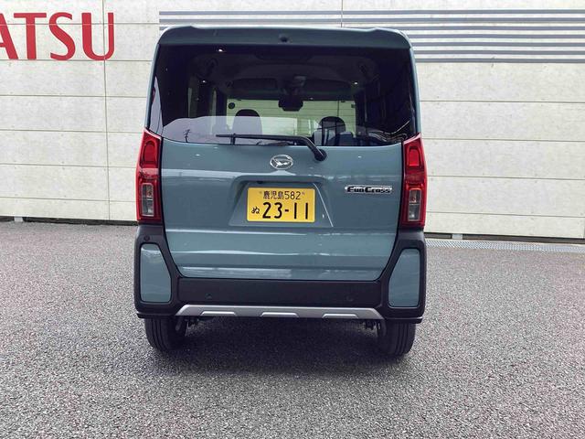 タントファンクロスインパネシフト　プッシュスタートスイッチ　電子カードキー　電動パーキングブレーキ　ディスプレイオーディオ　左右パワースライドドア　誤発進抑制機能　レーンキープアシスト　ＡＢＳ　アルミホイール（鹿児島県）の中古車