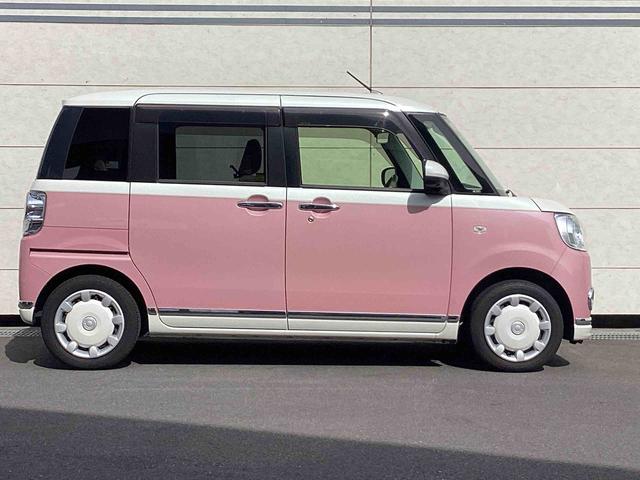 ムーヴキャンバスGメイクアップリミテッド SAIIIインパネシフト プッシュスタートスイッチ 電子カードキー カーナビ 両側電動スライドドア 車線逸脱警告 衝突回避支援 ABS(鹿児島県)の中古車