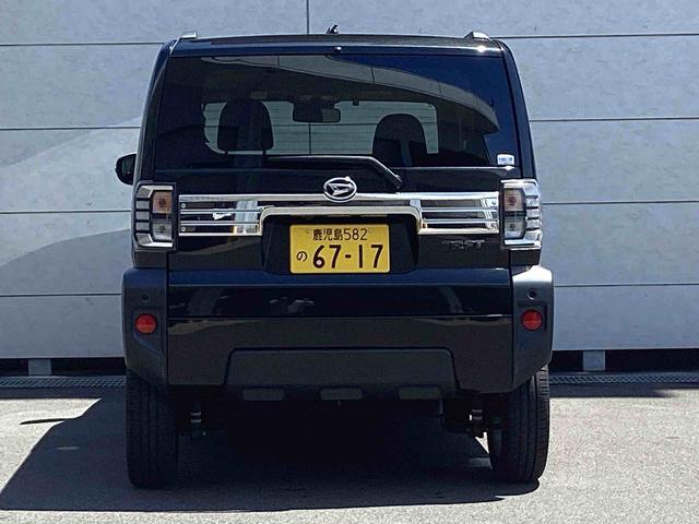 タフトＧインパネシフト　プッシュスタートスイッチ　電子カードキー　電動パーキングブレーキ　カーナビ　オートマチックハイビーム　パノラマサンルーフ　衝突被害軽減システム（鹿児島県）の中古車