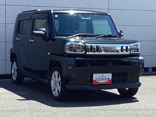 タフトＧインパネシフト　プッシュスタートスイッチ　電子カードキー　電動パーキングブレーキ　カーナビ　オートマチックハイビーム　パノラマサンルーフ　衝突被害軽減システム（鹿児島県）の中古車