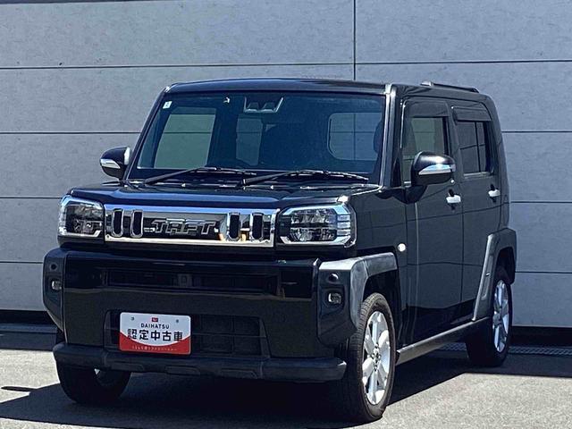 タフトＧインパネシフト　プッシュスタートスイッチ　電子カードキー　電動パーキングブレーキ　カーナビ　オートマチックハイビーム　パノラマサンルーフ　衝突被害軽減システム（鹿児島県）の中古車