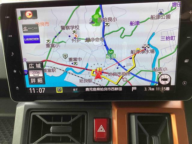 タフトＧインパネシフト　プッシュスタートスイッチ　電子カードキー　カーナビ　踏み間違え防止　パノラマサンルーフ　オートマチックハイビーム　ＡＢＳ　アルミホイール（鹿児島県）の中古車