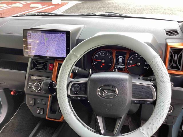 タフトＧインパネシフト　プッシュスタートスイッチ　電子カードキー　伝導パーキングブレーキ　カーナビ　車線逸脱警報装置　スカイルーフ　アルミホイール　オートマチックハイビーム　ＡＢＳ（鹿児島県）の中古車