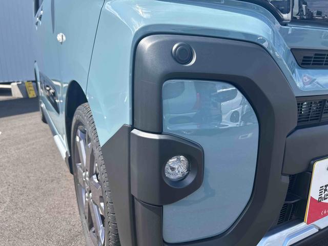 タントファンクロスターボターボ車　オーディオレス　バックカメラ　コーナーセンサー　両側電動スライドドア　ＬＥＤヘッドライト＆フォグ　オートライト　シートヒーター　エコアイドル非装着車　衝突回避支援システム（鹿児島県）の中古車
