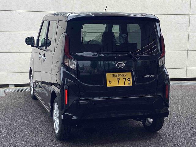 ムーヴＧインパネシフト　プッシュスタートスイッチ　電子カードキー　両側スライド左側パワースライドドア　衝突被害軽減Ｂ　アルミホイール　オートハイビーム　ＡＢＳ　レーンキープ（鹿児島県）の中古車