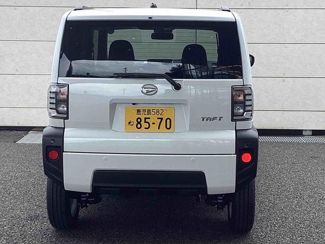 タフトGインパネシフト プッシュスタートスイッチ 電子カードキー 電動パーキングブレーキ ディスプレイオーディオ 衝突被害軽減システム アルミホイール スカイルーフ ABS オートマチックハイビーム(鹿児島県)の中古車