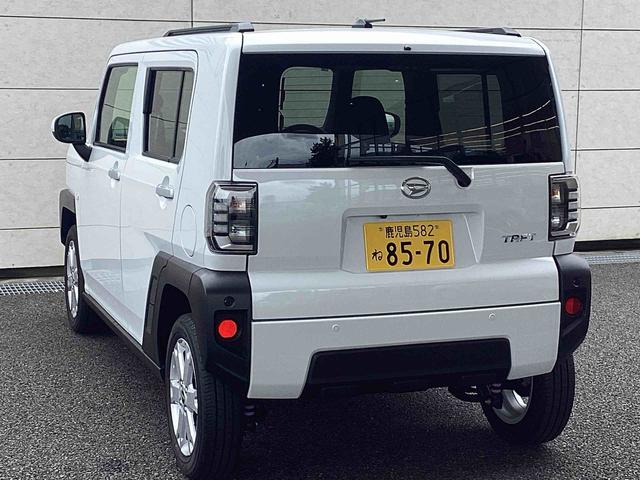 タフトGインパネシフト プッシュスタートスイッチ 電子カードキー 電動パーキングブレーキ ディスプレイオーディオ 衝突被害軽減システム アルミホイール スカイルーフ ABS オートマチックハイビーム(鹿児島県)の中古車
