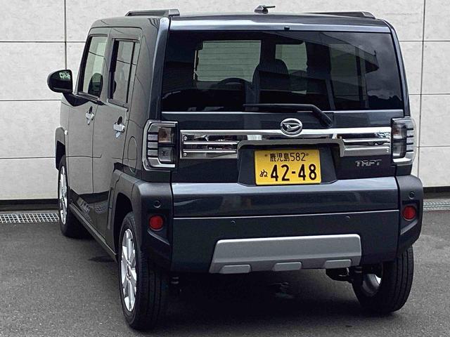 タフトＧ　クロムベンチャーインパネシフト　プッシュスタートスイッチ　電子カードキー　カーナビ　衝突被害軽減ブレ−キ　レーンキープ　パノラマルーフ　オートハイビーム　ＡＢＳ　アルミホイール（鹿児島県）の中古車