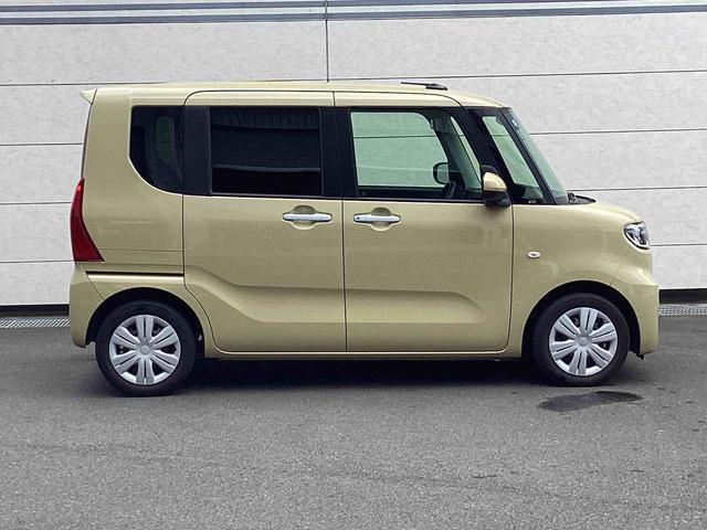 タントXターボターボ車 インパネシフト プッシュスタートスイッチ 電子カードキー 電動パーキングブレーキ 両側スライドドア左側電動スライドドア 車線逸脱警報 衝突被害軽減システム ABS(鹿児島県)の中古車