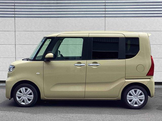 タントXターボターボ車 インパネシフト プッシュスタートスイッチ 電子カードキー 電動パーキングブレーキ 両側スライドドア左側電動スライドドア 車線逸脱警報 衝突被害軽減システム ABS(鹿児島県)の中古車