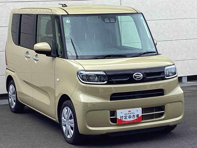 タントXターボターボ車 インパネシフト プッシュスタートスイッチ 電子カードキー 電動パーキングブレーキ 両側スライドドア左側電動スライドドア 車線逸脱警報 衝突被害軽減システム ABS(鹿児島県)の中古車