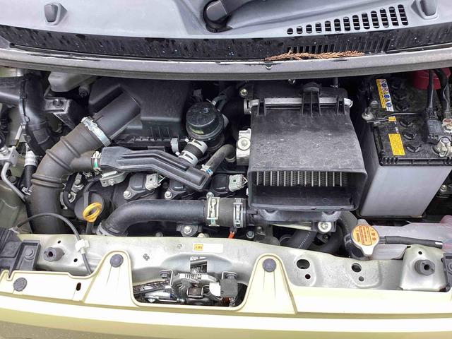 タントXターボターボ車 インパネシフト プッシュスタートスイッチ 電子カードキー 電動パーキングブレーキ 両側スライドドア左側電動スライドドア 車線逸脱警報 衝突被害軽減システム ABS(鹿児島県)の中古車