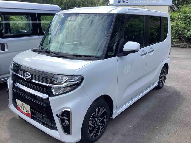 タントカスタムＸセレクションインパネシフト　プッシュスタートスイッチ　電子カードキー　カーナビ　衝突軽減ブレーキ　車線逸脱警報　アルミホイール　オートハイビーム　ＡＢＳ（鹿児島県）の中古車