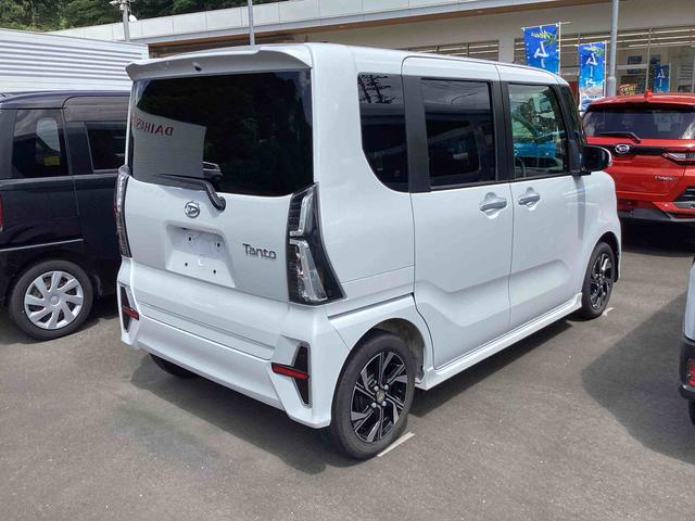 タントカスタムＸセレクションインパネシフト　プッシュスタートスイッチ　電子カードキー　カーナビ　衝突軽減ブレーキ　車線逸脱警報　アルミホイール　オートハイビーム　ＡＢＳ（鹿児島県）の中古車